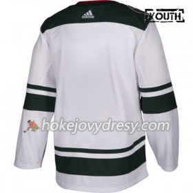 Dětské Hokejový Dres Minnesota Wild Blank Adidas Bílá Authentic